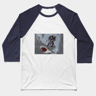 Homura VS Sharknado Baseball T-Shirt